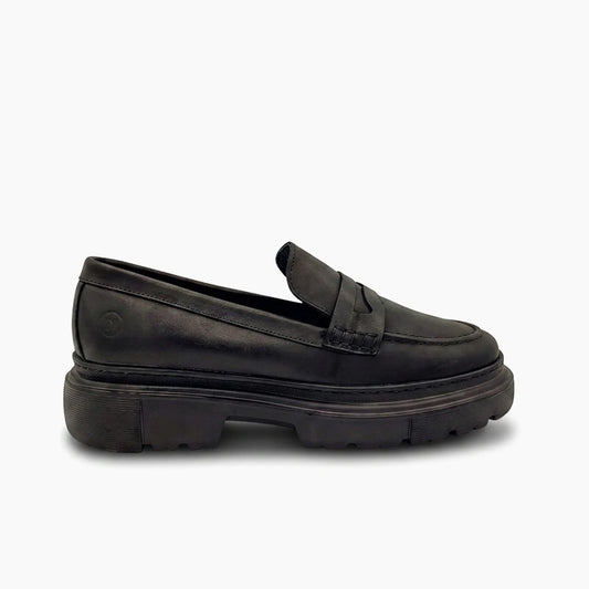 R25 Mocassin: Noir