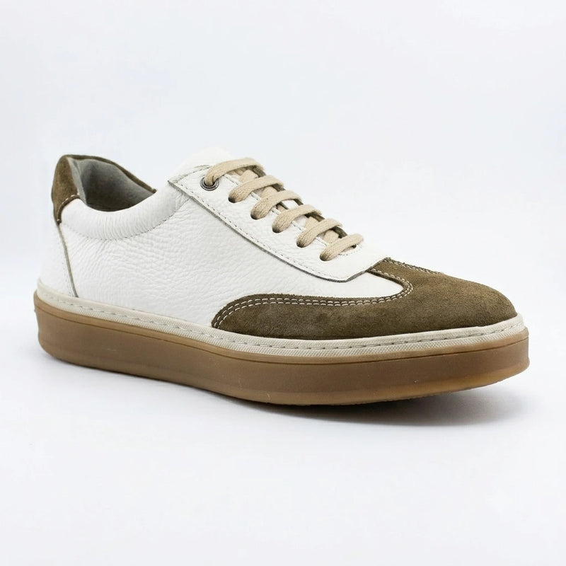 R77 Basket Blanc Kaki