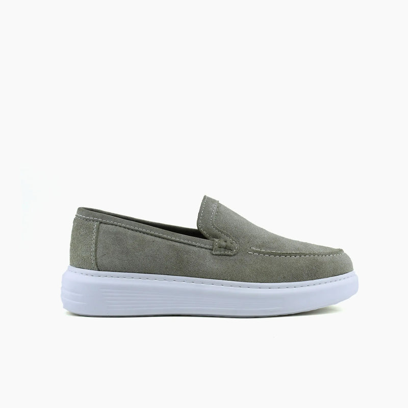 S44 Mocassin Gris Daim
